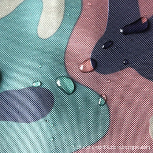Printed polyester fabric, 300x300D yarn